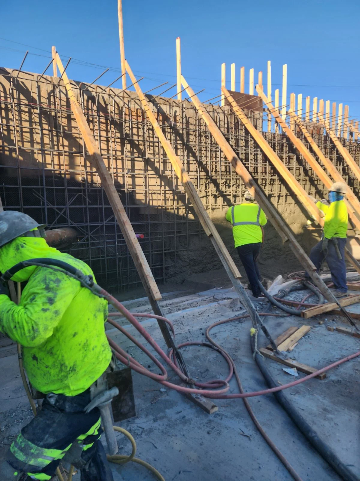 Mixed Use Podium Deck rebar Reinforcement Southern California