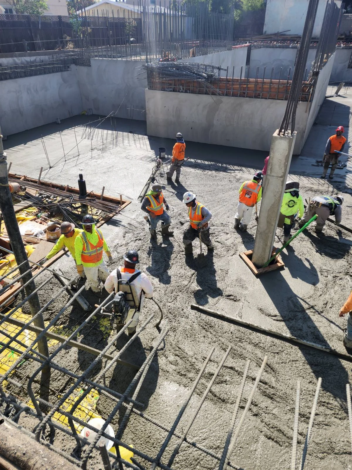 Grade Beam Footing rebar Foundation Los Angeles