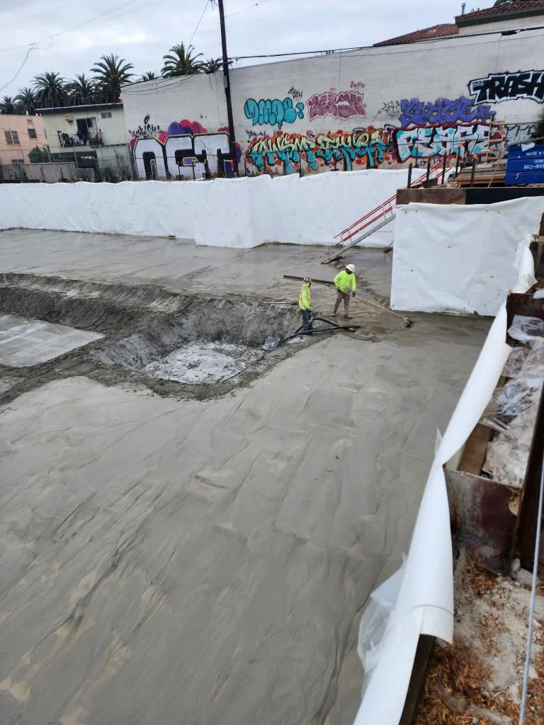 Concrete Slab rebar Reinforcement Southern California