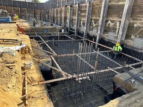 Foundation Slab rebar High End Residential Los Angeles