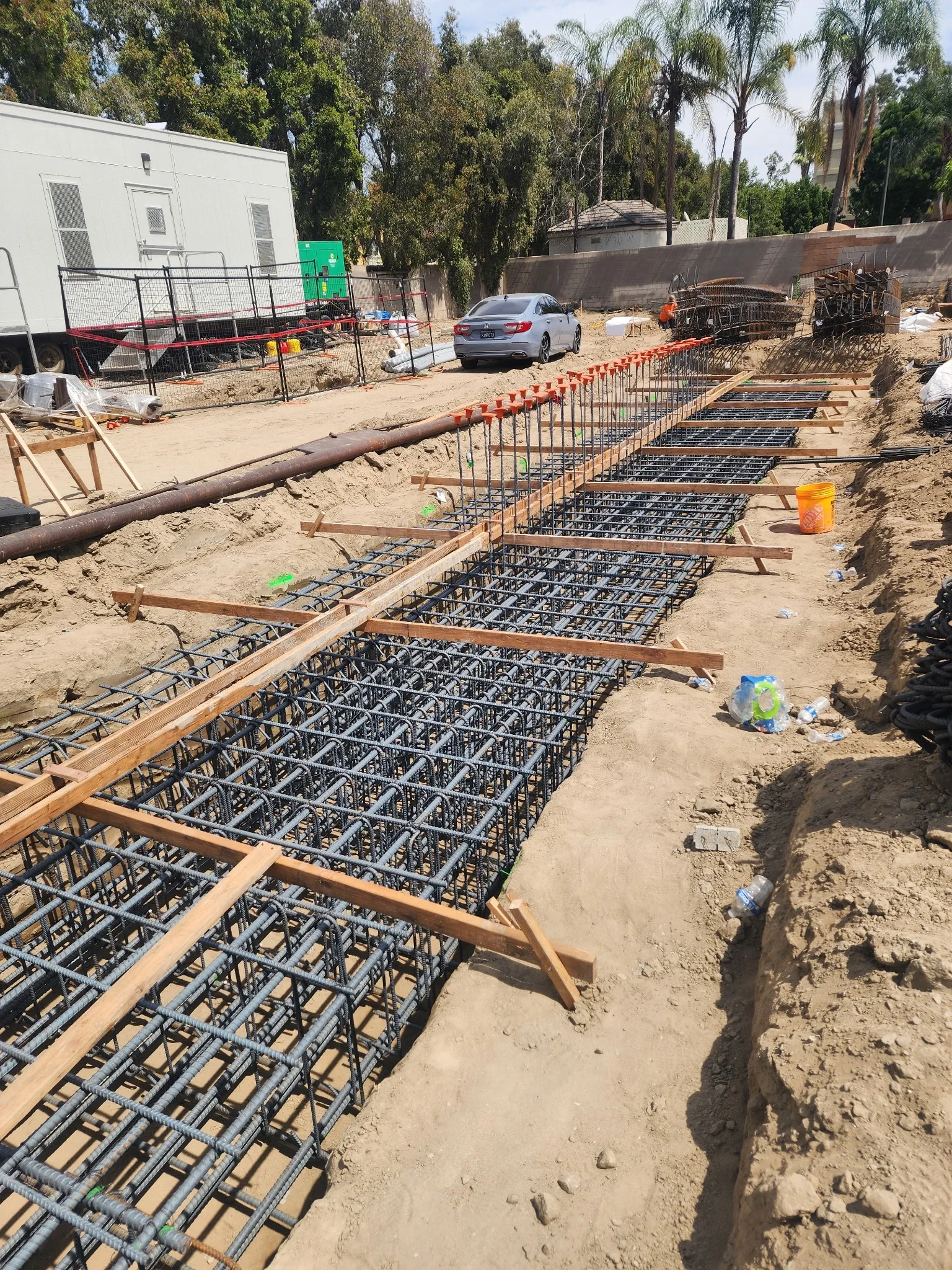 High-end residential foundation and retaining wall quote support in Southern California